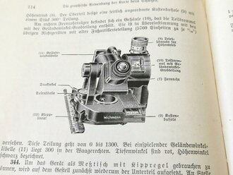 "Karten- und Geländekunde" Leitfaden für militärisches Aufnehmen und Kartenwesen.... Datiert 1939 mit 140 Seiten