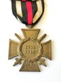 Ehrenkreuz für Frontkämpfer , Hersteller "L. NBG"  Magnetisch
