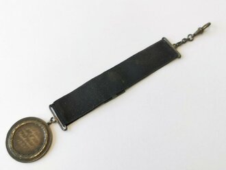 Tragbare Medaille eines Ruder Verein " der erfolgreichen Vierer Mannschaft Weihnachten 1921" Durchmesser 30mm