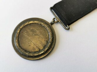 Tragbare Medaille eines Ruder Verein " der erfolgreichen Vierer Mannschaft Weihnachten 1921" Durchmesser 30mm