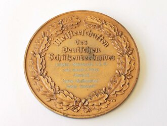 Deutscher Schützenverband Gau Nordsee, Nicht tragbare Siegerplakette anlässlich der Meisterschaften 1941 . Durchmesser 100mm