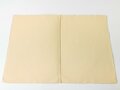 Großformatige Anstellungsurkunde als Hauptmann ( Ing), ausgestellt 1939, eigenhändige Unterschrift Oberbefehlshaber des Heeres von Brauchitsch