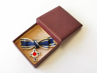 Ehrenkreuz der Deutschen Mutter in silber - Miniatur, in...