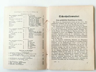 Armeen jenseits der Grenze - Tschechoslowakei, Österreich, Italien, A6, 52 Seiten, datiert 1937