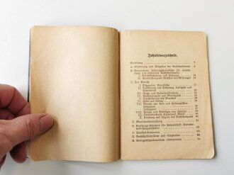 H.Dv.483, Die Nachschubdienste des Feldheeres, datiert 1939, A6, 80 Seiten