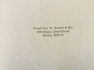 H.Dv.130/4b Ausbildungsvorschrift für Infanterie, datiert 1938, A6, 51 Seiten