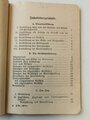 H.Dv.130/4b Ausbildungsvorschrift für Infanterie, datiert 1938, A6, 51 Seiten