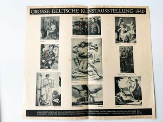 Große Deutsche Kunstausstellung 1940 im Haus der Deutschen Kunst München, Offizieller Ausstellungskatalog, A5