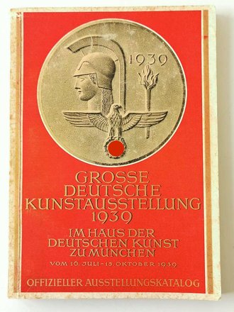 Große Deutsche Kunstausstellung 1939  im Haus der Deutschen Kunst München, Offizieller Ausstellungskatalog, A5