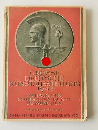 Große Deutsche Kunstausstellung 1942  im Haus der Deutschen Kunst München, Offizieller Ausstellungskatalog, A5