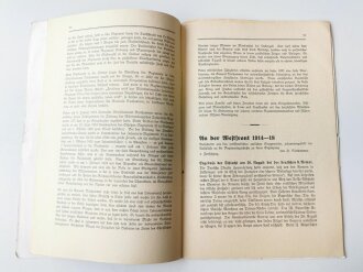 General Niethammer 70 Jahre, Vereins-Nachrichten, Calw 10. Mai 1938, A5, der Umschlag leider lose, 36 Seiten