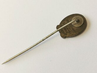 Miniatur Deutsches Turn- und Sportabzeichen DRA in bronze, Jena Fertigung vor 2.Weltkrieg , 19mm