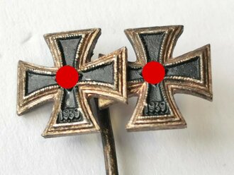 Miniatur Eisernes Kreuz 1. und 2. Klasse 1939 in  9mm