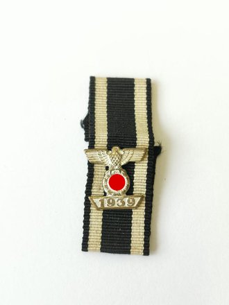 Miniatur Auflage für die Bandspange , Wiederholungsspange 1939 zum Eisernen Kreuz 2. Klasse 1914, 15mm