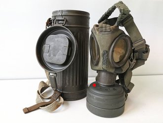 Gasmaske in Dose M38 Wehrmacht. Guter Zustand,...