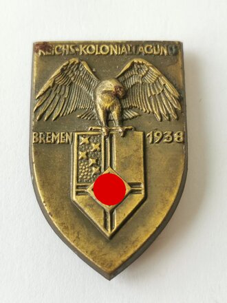 Blechabzeichen Reichskolonialtagung Bremen 1938