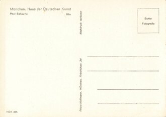 Ansichtskarte Haus der Deutschen Kunst "Paul Scheurle - Gäa"
