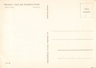 Ansichtskarte Haus der Deutschen Kunst "Josef Thorak, Baldham - Frauenakt"