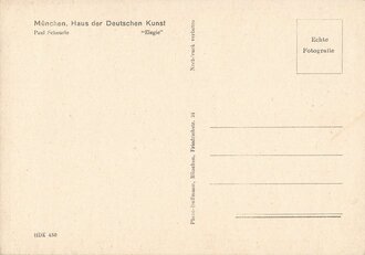 Ansichtskarte Haus der Deutschen Kunst "Paul Scheurle - Elegie"
