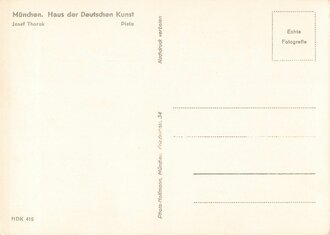 Ansichtskarte Haus der Deutschen Kunst "Josef Thorak...