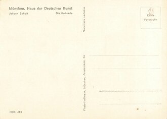 Ansichtskarte Haus der Deutschen Kunst "Johann...