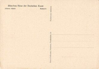 Ansichtskarte Haus der Deutschen Kunst "Johann Schult - Die Ruhende"