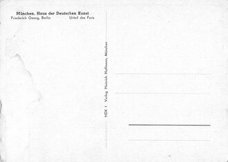 Ansichtskarte Haus der Deutschen Kunst "Friedrich Georg, Berlin - Urteil des Paris"