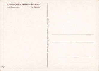 Ansichtskarte Haus der Deutschen Kunst "Ernst Liebermann - Am Gestade"