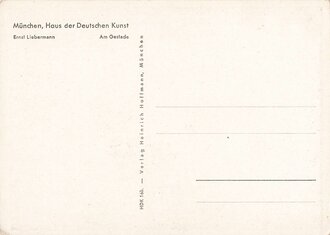 Ansichtskarte Haus der Deutschen Kunst "Ernst...