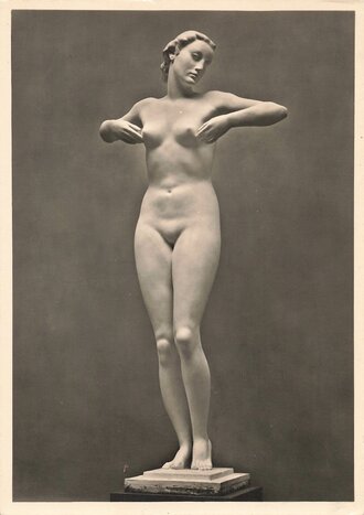 Ansichtskarte Haus der Deutschen Kunst "Josef Thorak - Urteil des Paris : Aphrodite"