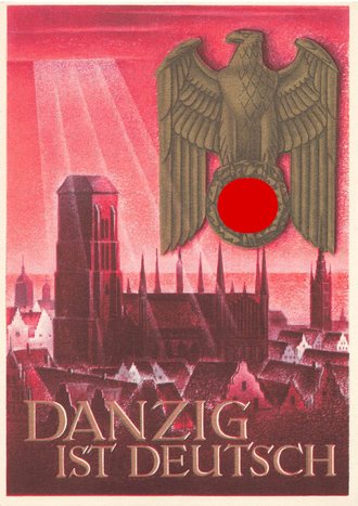 Ansichtskarte Danzig ist Deutsch