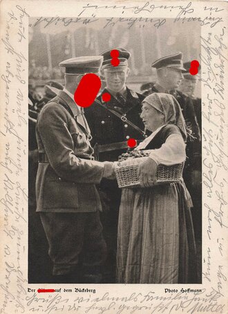 Ansichtskarte "Der Führer auf dem Bückeberg - Photo Hoffmann"
