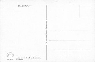 Ansichtskarte Luftwaffe "Flak feuert"