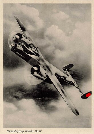 Ansichtskarte Luftwaffe "Kampfflugzeug Dornier Do 17"