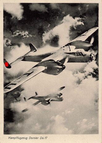 Ansichtskarte Luftwaffe "Kampfflugzeug Dornier Do...