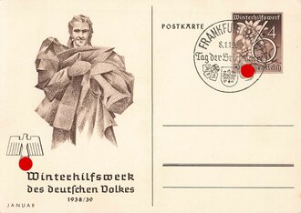 Ansichtskarte Winterhilfswerk des Deutschen Volkes 1938/39