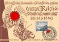 Ansichtskarte Winterhilfswerk "6. Reichsstraßensammlung 29. - 31.3.1940"