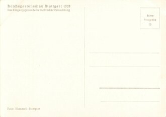Ansichtskarte Reichsgartenschau Stuttgart 1939 "Das...