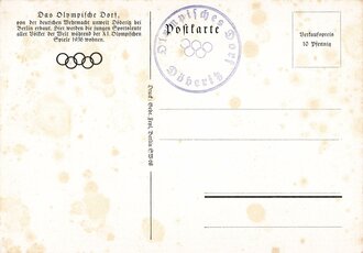 Ansichtskarte "Olympisches Dorf Berlin 1936"