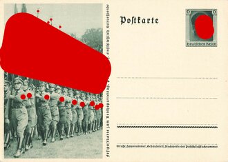 Ansichtskarte "Feldpostkarte zum Reichsparteitag"