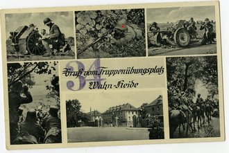 Ansichtskarte "Gruß vom Truppenübungsplatz Wahn-Heide"