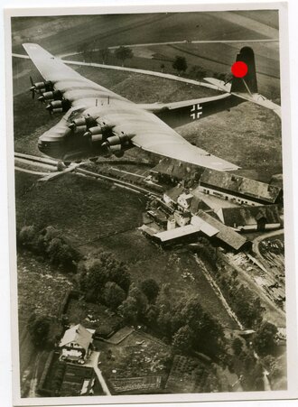 Ansichtskarte Luftwaffe "Großraumtransporter Messerschmitt Me 323 Gigant"