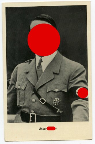 Ansichtskarte "Unser Führer" datiert 1939