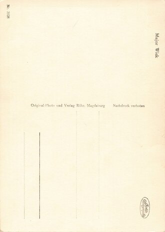 Ansichtskarte Ritterkreuzträger "Major Wick"