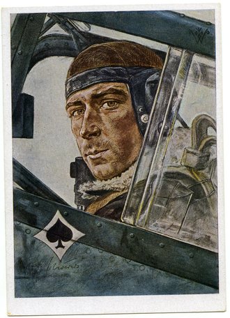 Willrichkarte "Oberstleutnant Mölders"