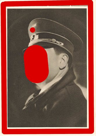 Ansichtskarte "Adolf Hitler", datiert 1939