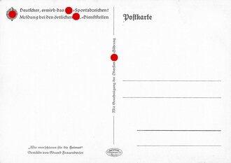 Ansichtskarte "Wir marschieren für die Heimat"