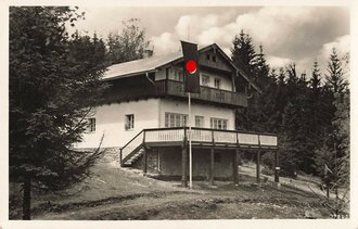 Ansichtskarte "Zwieseler Alm", datiert 1936