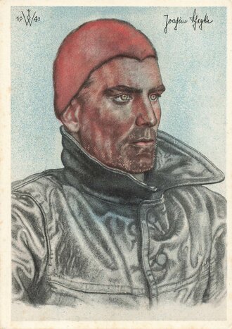 Willrichkarte "Kapitänleutnant Schepke"