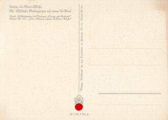 Willrichkarte Unsere U-Boot Waffe "Rudergänger aif einem U-Boot"